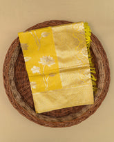 SC3042 - Linen Thread Butta With Neem Zari